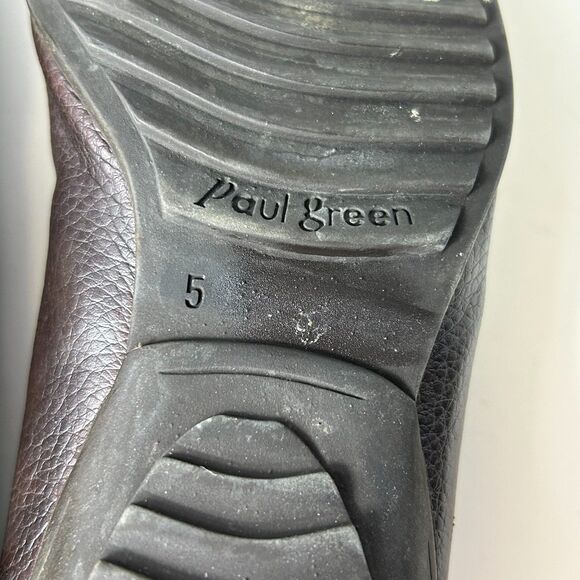 Paul Green Munchen Brown Leather Suede Mismatched Drivers Size 5/US 7.5-8 - Picture 11 of 13